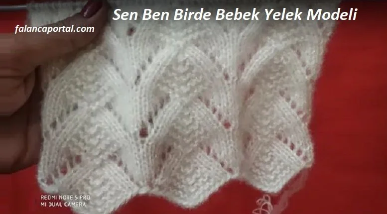 sen ben birde bebek yelek modeli 1