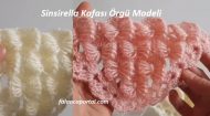 Sinsirella Kafası Örgü Modeli