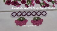 Son Moda Yeni Yıl Çiçeği Dantel Modeli