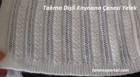 Takma Dişli Kaynana Çenesi Yelek Modeli