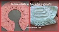 Yakadan Başlama Bebek Yelek Modelleri