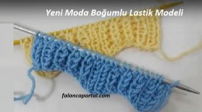 Yeni Moda Boğumlu Lastik Modeli