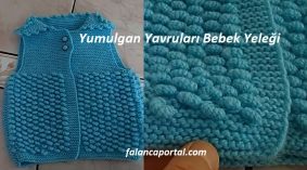 Yumulgan Yavruları Bebek Yeleği