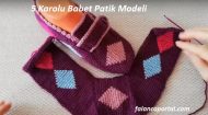 5 Karolu Babet Patik Modeli