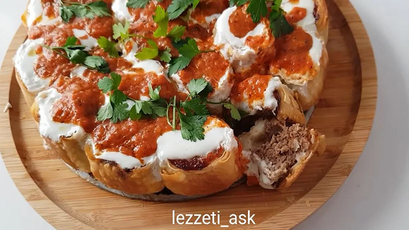 aninda sofrada kebap borek tarifi 2