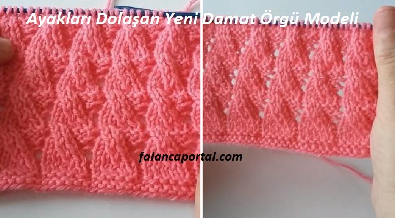Ayakları Dolaşan Yeni Damat Örgü Modeli