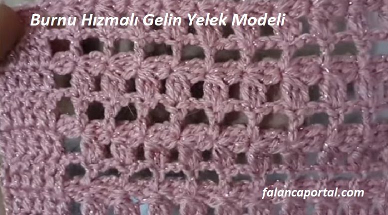 Burnu Hızmalı Gelin Yelek Modeli