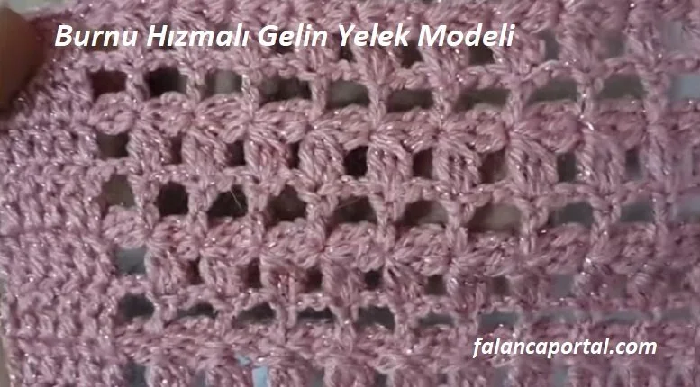 burnu hizmali gelin yelek modeli 1