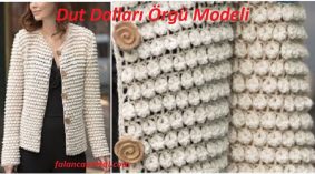 Dut Dalları Örgü Modeli