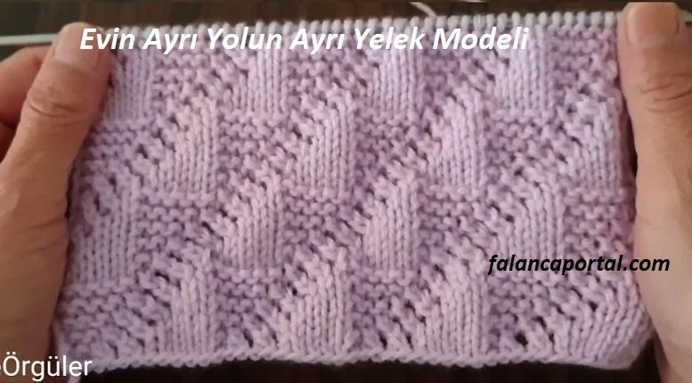 evin ayri yolun ayri yelek modeli 1