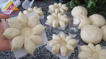 Ezberleri Bozacak Sıfır Yağlı Çiçek Pişi Tarifi