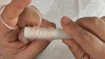 Hortumda Yapılan Gelin Yelek Modeli