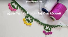 İğnecileri Kıskandıracak Tığ Oya Modeli