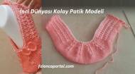 İnci Dünyası Kolay Patik Modeli
