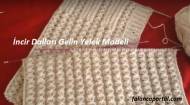 İncir Dalları Gelin Yelek Modeli