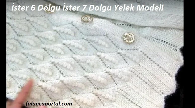 ister 6 dolgu ister 7 dolgu yelek model 1