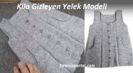 Kilo Gizleyen Yelek Modeli