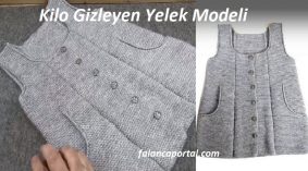 Kilo Gizleyen Yelek Modeli