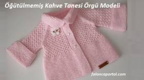 Öğütülmemiş Kahve Tanesi Örgü Modeli