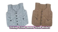Onbaşı Erkek Bebek Yelek Modeli