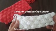 Semazen Gösterisi Örgü Modeli