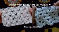 Şıkıdık Hem Yelek Hem Şal Modelleri