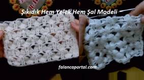 Şıkıdık Hem Yelek Hem Şal Modelleri