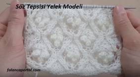 Söz Tepsisi Yelek Modeli