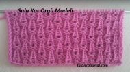 Sulu Kar Örgü Modeli