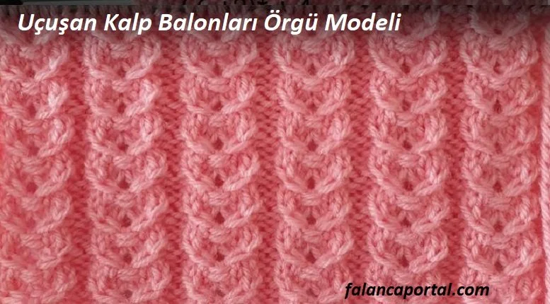 ucusan kalp balonları orgu modeli 1