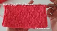 Yelken Çiçeği Örgü Modeli