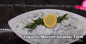 Yoğurtlu Mevsim Salatası Tarifi