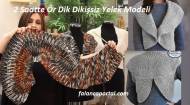 2 Saatte Ör Dik Dikişsiz Yelek Modeli