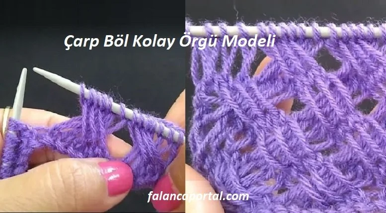 carp bol kolay orgu modeli 1