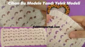 Cihan Bu Modele Yandı Yelek Modeli