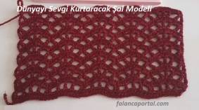 Dünyayı Sevgi Kurtaracak Şal Modeli