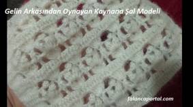 Gelin Arkasından Oynayan Kaynana Şal Modeli