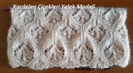 Kardelen Çiçekleri Yelek Modeli