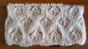 Kardelen Çiçekleri Yelek Modeli