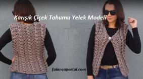 Karışık Çiçek Tohumu Yelek Modeli