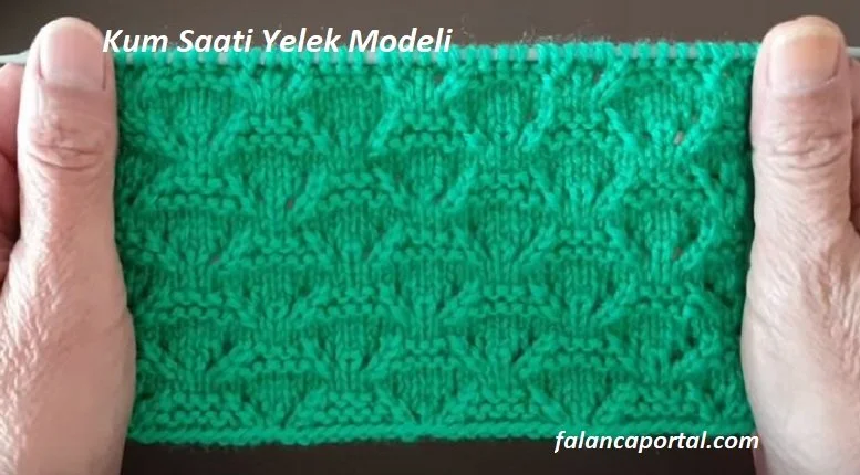 kum saati yelek modeli 1