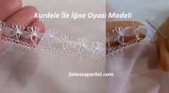 Kurdele İle İğne Oyası Modeli