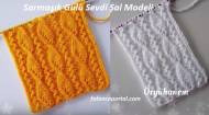 Sarmaşık Gülü Sevdi Şal Modeli