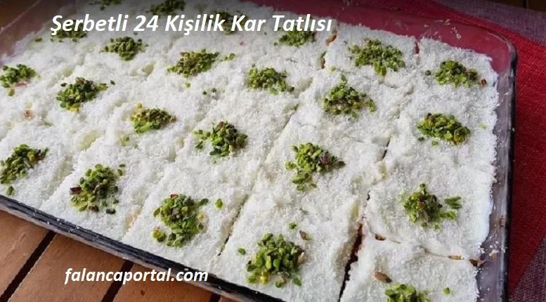 serbetli 24 kisilik kar tatlisi 1