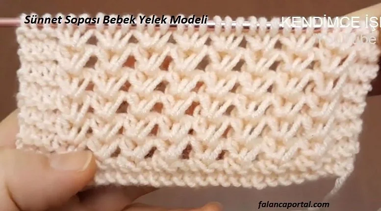 sunnet sopasi bebek yelek modeli 1