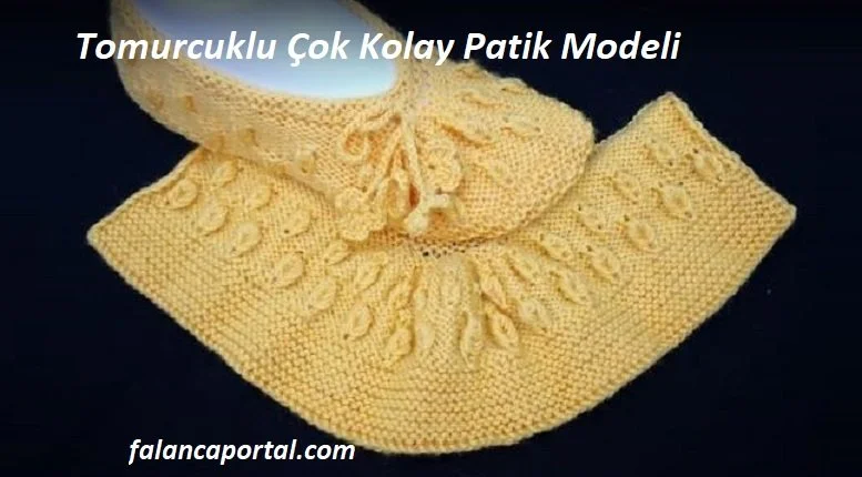 tomurcuklu kolay patik modeli 1