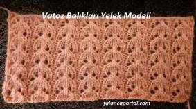 Vatoz Balıkları Yelek Modeli
