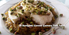 30 Saniyede Cennet Çamuru Tatlı Tarifi