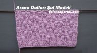 Asma Dalları Şal Modeli
