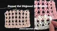 Damat Kol Düğmesi Şal Modeli
